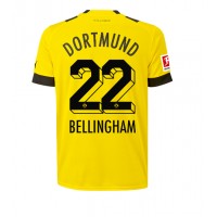 Borussia Dortmund Jude Bellingham #22 Hjemmebanetrøje 2022-23 Kortærmet